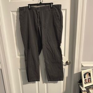 Lee Gray Chinos Versatile Cotton Blend